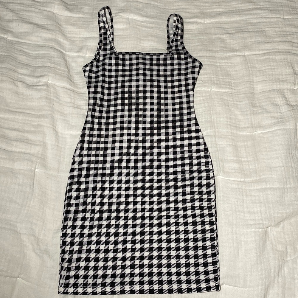 NWOT Black/White  Shein Dress - Size Petite XXS